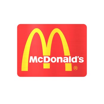 mcdonalds fast food symbol illustration