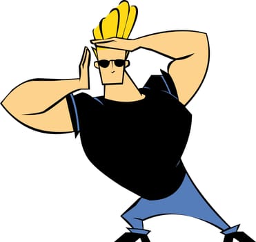 Johny bravo illustration character kids