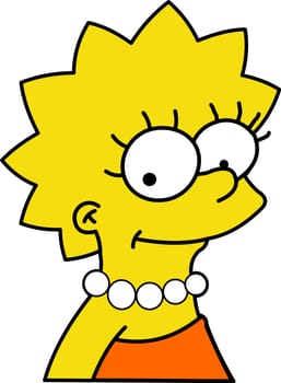 Lisa Simpson illustration cartoon