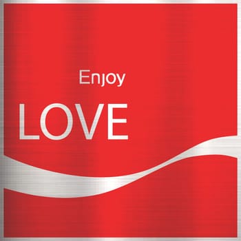 enjoy love red color