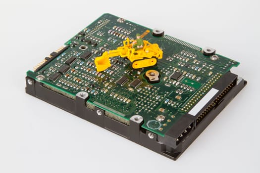Circuit board of a hard disk drive