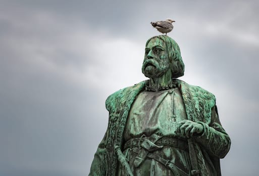 Monument to Engelbrekt Engelbrektsson, leader of the swedish rebellion in 1434-1436, Orebro, Sweden, Scandinavia, Europe