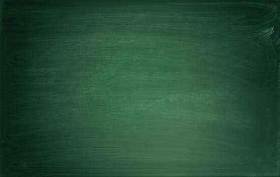 Blank green blackboard vintage color toned, space for text or images