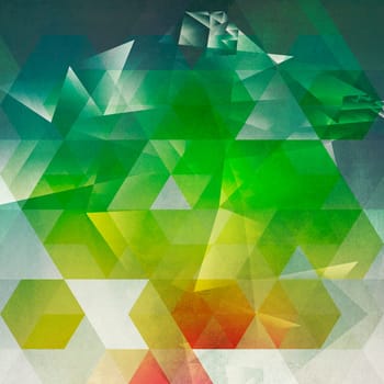 abstract geometric color shape concept background