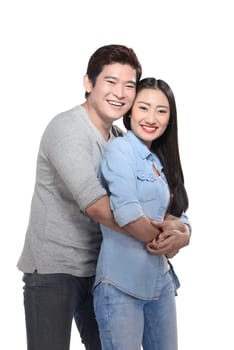 Young couple in love. Valentine's day concept