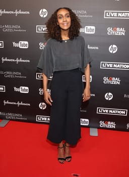 Hadnet Tesfai  beim  Global Citizen Festival in der Barclaycard Arena, Hamburg, 06.07.2017.