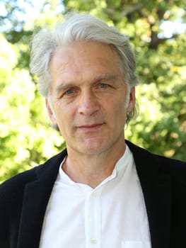 Actor Walter Sittler at a talk show on 04.07.2017 in Magdeburg