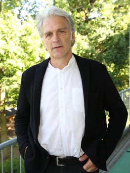 Actor Walter Sittler at a talk show on 04.07.2017 in Magdeburg