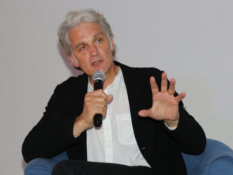 Actor Walter Sittler at a talk show on 04.07.2017 in Magdeburg