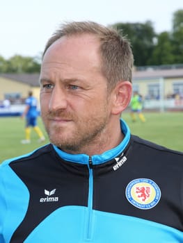 Head coach Torsten Lieberknecht (Eintracht Braunschweig) at the friendly match Eintracht Braunschweig against 1. FC Magdeburg on 05.07.2017 in Schöningen