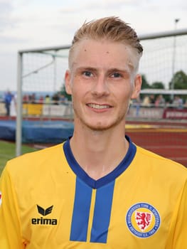 Maximilian Sauer ( Eintracht Braunschweig) at the friendly match Eintracht Braunschweig against 1. FC Magdeburg on 05.07.2017 in Schöningen