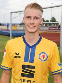 Maximilian Sauer ( Eintracht Braunschweig) at the friendly match Eintracht Braunschweig against 1. FC Magdeburg on 05.07.2017 in Schöningen