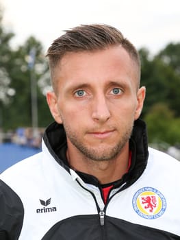 Goalkeeper Jasmin Fejzic ( Eintracht Braunschweig) at the friendly match Eintracht Braunschweig against 1. FC Magdeburg on 05.07.2017 in Schöningen