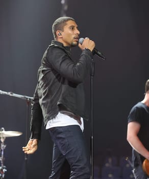Andreas Bourani life beim Global Citzen Festival 2017 in Hamburg -Barclacard Arena