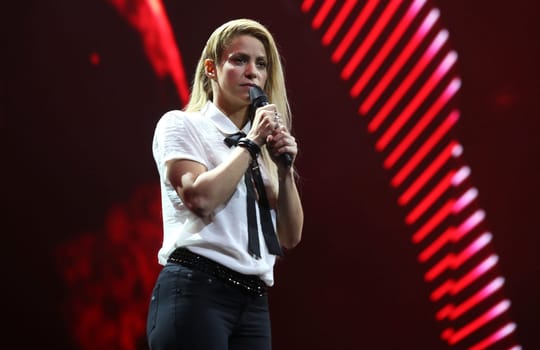 Shakira  beim    Global Citzen Festival 2017  in Hamburg -Barclacard Arena