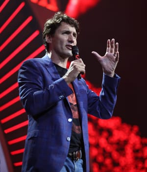 Canadian  Prime Minister Justin Trudeau beim  Global Citzen Festival 2017  in Hamburg -Barclacard Arena