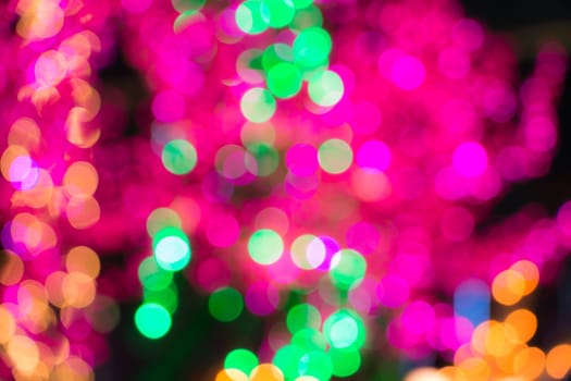 Christmas Bokeh abstract background