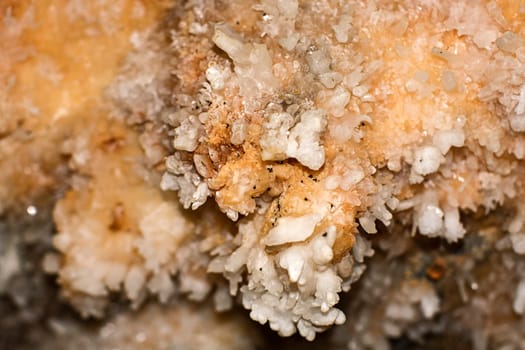Crystal Cave Kanchanaburi orange color geological mysterious