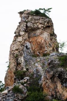 rock stone mountain cliff peak scenery