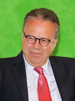 Frank Jürgen Weise,Commissioner of the Federal Ministry of the Interior,at a panel discussion on 13.07.2017 in Magdeburg