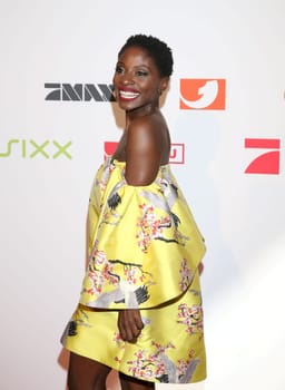 Nikeata Thompson ,. Prosieben Sat 1 annual show at CinemaXX Kino Hambur