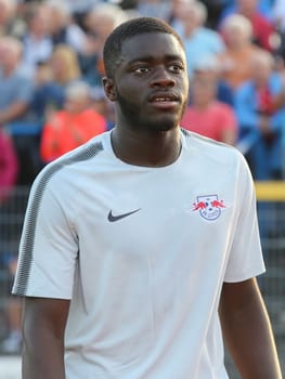 Dayot Upamecano (RB Leipzig) at the friendly match SV Dessau 05 against RB Leipzig on 14.07.2017 in Dessau