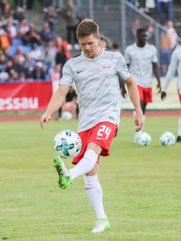 Dominik Kaiser (RB Leipzig) at the friendly match SV Dessau 05 against RB Leipzig on 14.07.2017 in Dessau