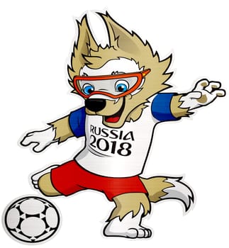 zabivaka 2018 russia cup mascot moscow