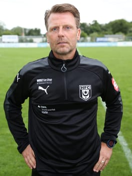Head coach Rico Schmitt (Hallescher FC) at the friendly match Hallescher FC against Berliner AK on 30.06.2017 in Dessau