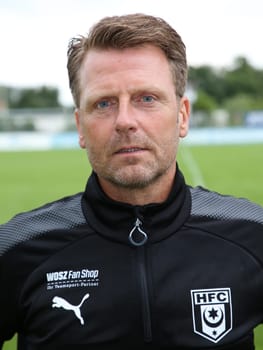 Head coach Rico Schmitt (Hallescher FC) at the friendly match Hallescher FC against Berliner AK on 30.06.2017 in Dessau