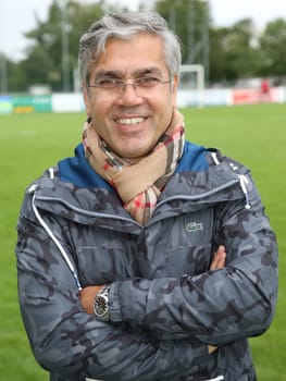 Sporting director Mehmet Öztürk ( Berliner AK) at the test match Hallescher FC against Berliner AK on 30.06.2017 in Dessau