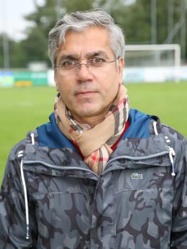 Sporting director Mehmet Öztürk ( Berliner AK) at the test match Hallescher FC against Berliner AK on 30.06.2017 in Dessau