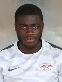 Dayot Upamecano ( RB Leipzig season) at the charity match ZFC Meuselwitz against RB Leipzig on 18.07.2017 in Meuselwitz
