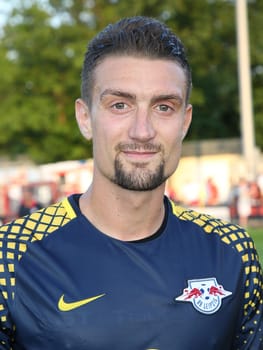 Stefan Ilsanker (RB Leipzig) at the charity match ZFC Meuselwitz against RB Leipzig on 18.07.2017 in Meuselwitz
