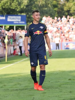 Willi Orban ( RB Leipzig) at the charity match ZFC Meuselwitz against RB Leipzig on 18.07.2017 in Meuselwitz