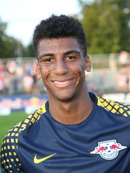 Bernardo ( RB Leipzig) at the charity match ZFC Meuselwitz against RB Leipzig on 18.07.2017 in Meuselwitz