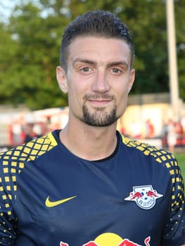 Stefan Ilsanker (RB Leipzig) at the charity match ZFC Meuselwitz against RB Leipzig on 18.07.2017 in Meuselwitz