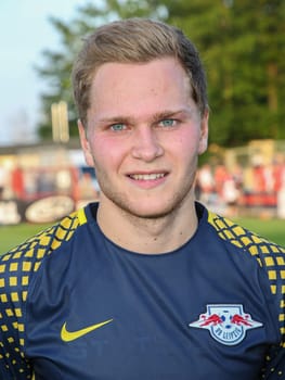 Benno Schmitz ( RB Leipzig) at the charity match ZFC Meuselwitz against RB Leipzig on 18.07.2017 in Meuselwitz