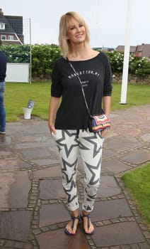 Monica Ivancan   ,.Juvia Men Kollektionspraesentation by Different Fashion mit Charity Fussball  in Kampen auf Sylt
