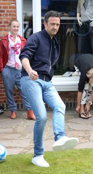 Till Broenner,.Juvia Men Kollektionspraesentation by Different Fashion mit Charity Fussball  in Kampen auf Sylt