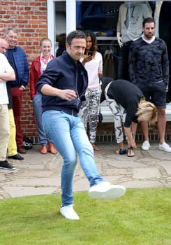 Till Broenner,.Juvia Men Kollektionspraesentation by Different Fashion mit Charity Fussball  in Kampen auf Sylt