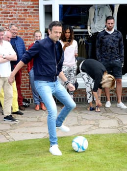 Till Broenner,.Juvia Men Kollektionspraesentation by Different Fashion mit Charity Fussball  in Kampen auf Sylt