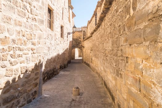 Baeza street, Jaen, Spain