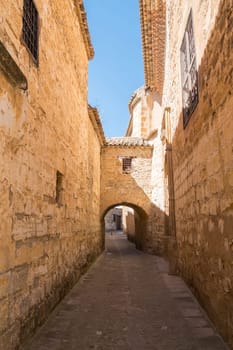 Baeza street, Jaen, Spain