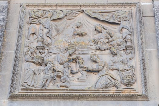 Baeza Cathedral facade, Jaen, Spain