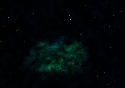 Star field in space a nebulae and a gas congestion. Elements of this image furnished by NASA . 3D rendering