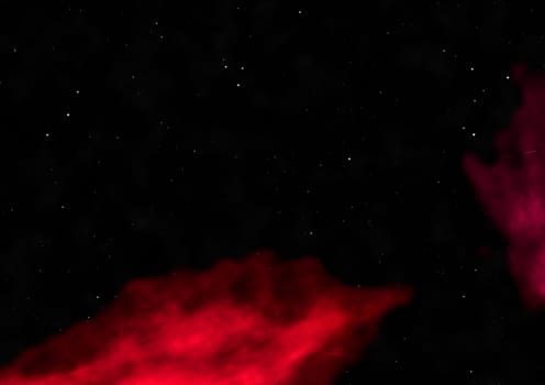 Small part of an infinite star field of space in the Universe. Elements of this image furnished by NASA . 3D rendering