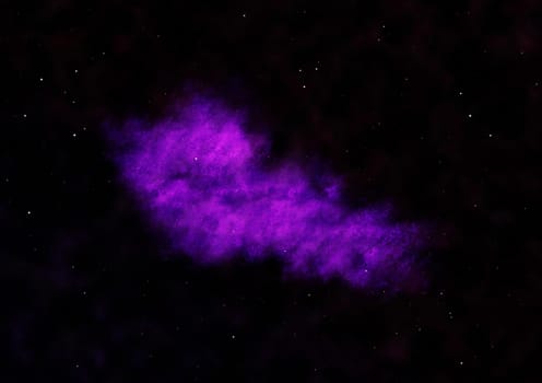 Star field in space a nebulae and a gas congestion. Elements of this image furnished by NASA . 3D rendering
