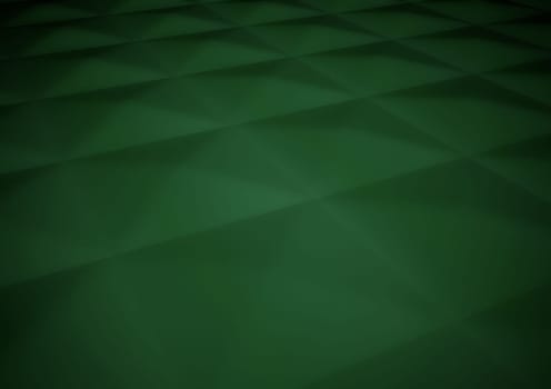 Dimensional abstract geometric polygon backdrop. 3D rendering.