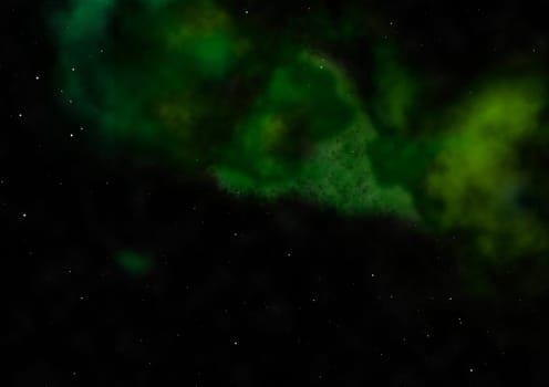 Small part of an infinite star field of space in the Universe. "Elements of this image furnished by NASA"". 3D rendering"